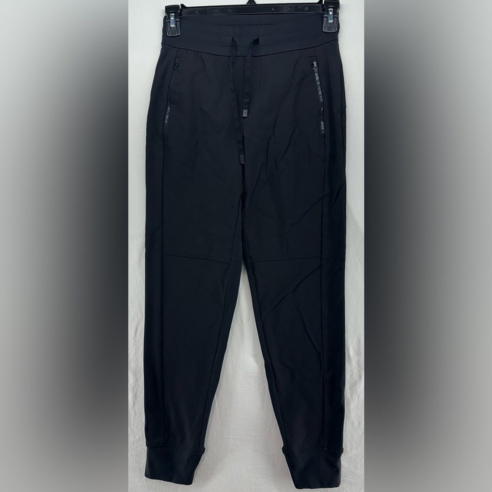 Athleta Headlands Hybrid Trek Jogger Womens Size‎ 0 Black Athleisure Yoga Run
